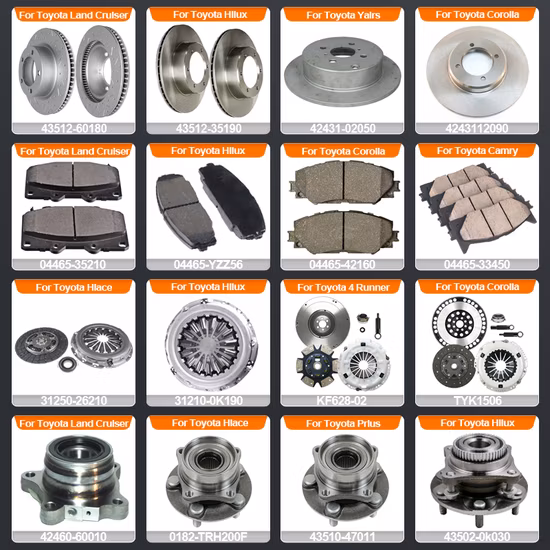カーアクセサリー自動車スペアパーツトヨタカローラランドクルーザーハイラックスハイエースプラドヤリスカムリ 4 ランナープリウス RAV4 ウィッシュ日本車